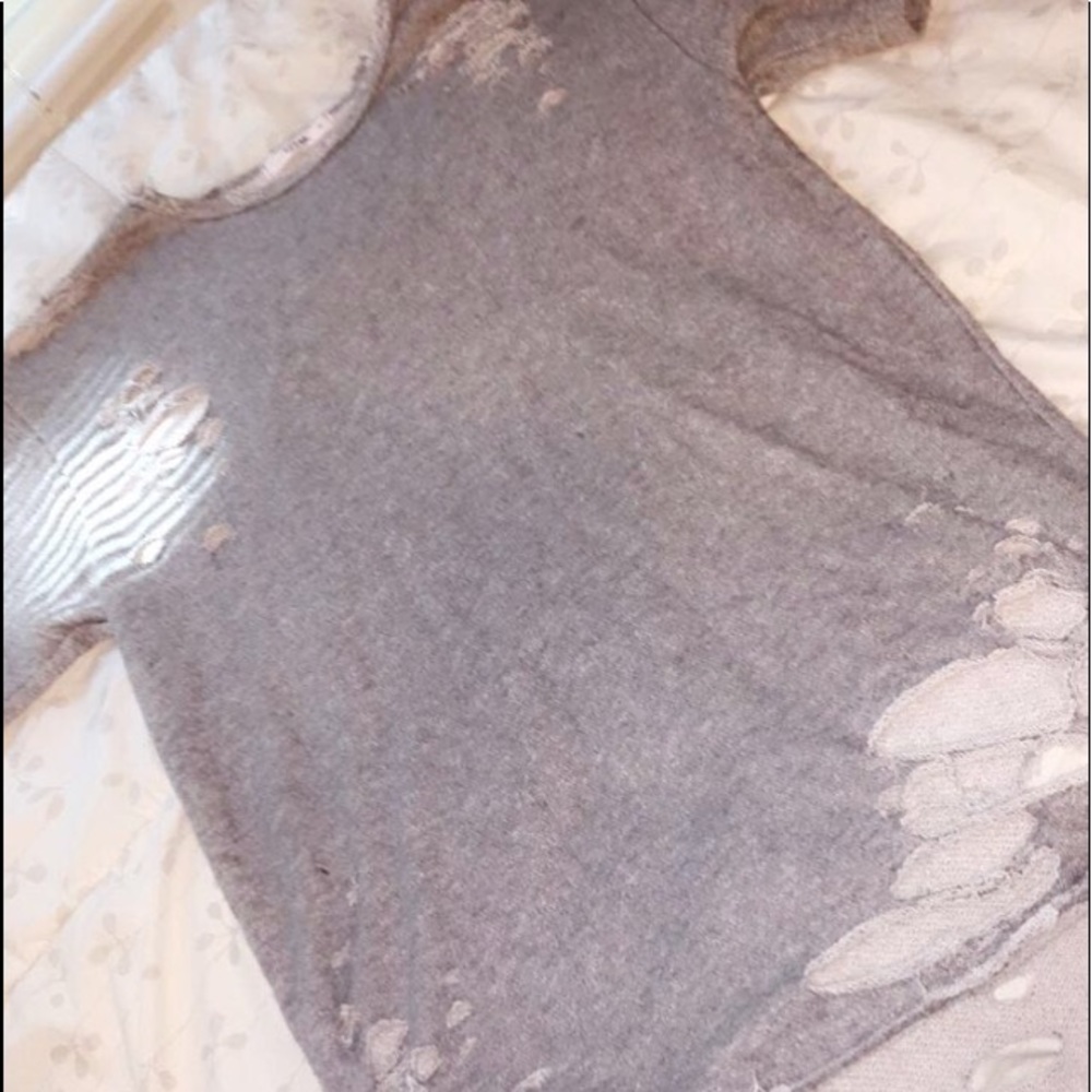 Zoomies ripped mens shirt